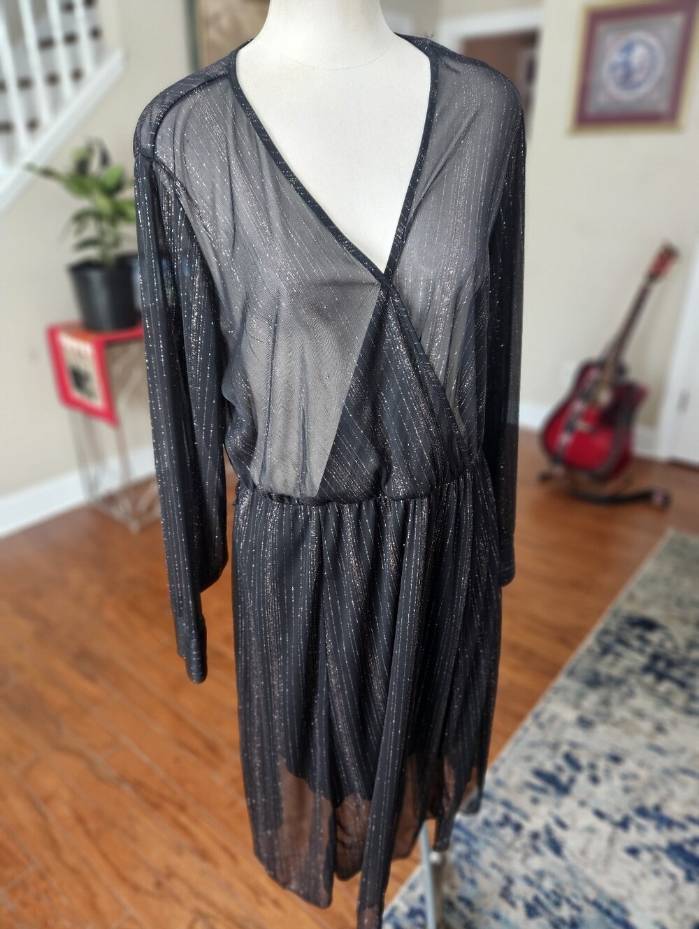 Alexa B Sheer Dress Size 12